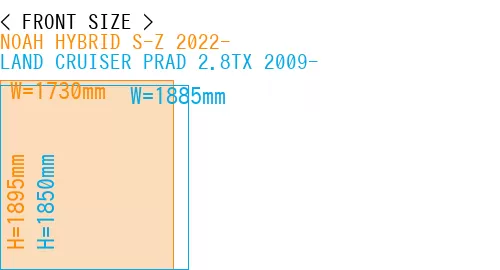 #NOAH HYBRID S-Z 2022- + LAND CRUISER PRAD 2.8TX 2009-